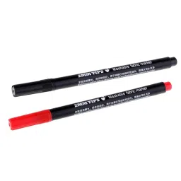 FABLOFT® 2pcs Washable Fabric Paint Pen Marker Textile Clothes Shoes DIY Craft image 1