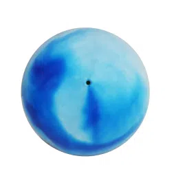 GISCO Rhythmic Gymnastic Ball for Dance Performance Exercise | Manoeuvrable & Lightweight with Inflating Pin | Dia-19cm, 420 gm (Blue) image 2