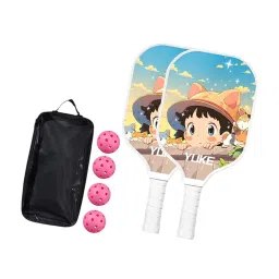 STYLEHEAVEN 2X Pickleball Paddles Set with Balls Pickleball Rackets for Kids image 2