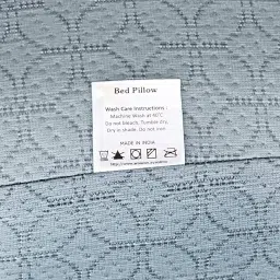 Amazon Brand - Solimo Microfibre Bed Pillow (Grey, 43 x 69 cm) image 4