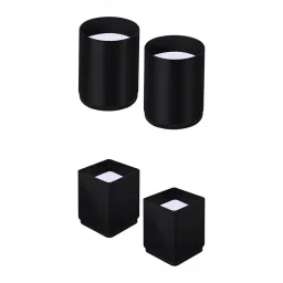 TRENDYNEST® 4 Furniture Risers Bed Riser Chair Leg Lifts Lifter Black 6x10cm 4x5cm | Home & Garden | Furniture | Beds & Mattresses | Bed & Waterbed Accessories image 1