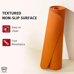 Premium Yoga Mat for Men & Women – Non-Slip, Eco-Friendly, Extra Thick (4mm) Exercise & Fitness Mat for Yoga, Gym & Home Workout with Carry Strap_BSM_3 image 1