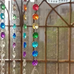 BB Sparkling K9 Crystal Glass Crystal Car Hanging Suncatcher Beautiful A5 image 4