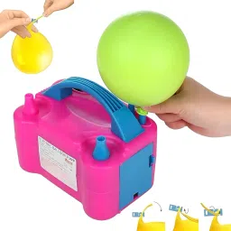 Electric Balloon Pump – Automatic High-Pressure Balloon Inflator Machine for Fast Balloon Inflation, Portable and Compact, Ideal for Events and Parties – Professional Dual-Nozzle Balloon Blower image 2