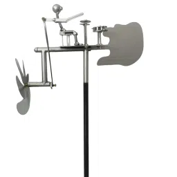 ARTISOUL® Handmade Metal Drummer Windmill Art Sculpture for Backyard Home Outdoor | Yard, Garden & Outdoor Living | Garden Decor | Windmills & Wind Spinners image 3