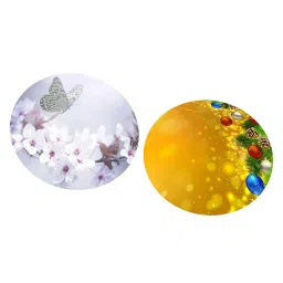 MERISHOPP® 2pcs Non-Slip 3D Digital Printing Tablecloth Table Cover for Round Table|Home & Garden | Kitchen, Dining & Bar | Linens & Textiles | Tablecloths image 4