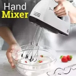 CIATO 260W Electric Hand Mixer With 7 Speed Control For Egg Beater Whipping Cream Cake Baking Stainless Steel Beaters And Dough Hooks Kitchen Handheld Blender Electric Food Beater Whisk Machine image 2