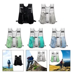 THE STYLE SUTRA Hydration Vest for Men Women Reflective Water Pack for Trail Race Marathoner Black image 4
