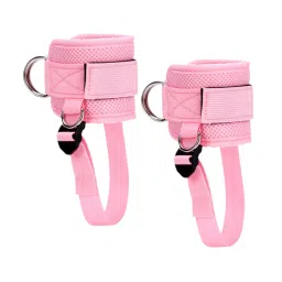 TRENDYNEST 2 Pieces Ankle Strap Portable Ankle Cuffs for Gym for Leg Stretching Men Gym | Fitness Running & Yoga | Strength Training | Home Gym Attachments image 5