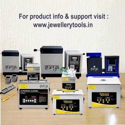 Surya Set of Small Casting Clay Graphite Crucible 6Pcs Pack (6-Size)-50Gm to 1000Gm for Gold Silver Copper Brass Aluminum Foundry Furnace Melting of All Metal Purpose image 4