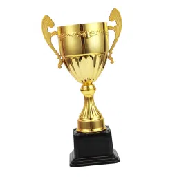 MERISHOPP Award Trophies Prizes Kids Small Trophies for Party Celebrations Event Props Gold S|Sporting Goods image 5