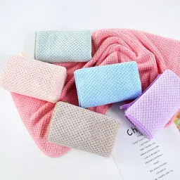 LINEAR Microfiber Hand Towels/Face Towel/Small Size Towel/Towel for Men, Women & Babies/Ultra Soft, Absorbent & Quick Dry Towels for Gym, Travel 300 GSM (Grey) image 4