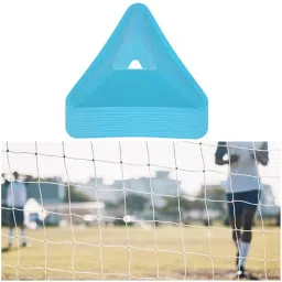BNF®10Pcs Soccer Triangle Training Cones Garden Flexible Agility Soccer Training Blue|Sporting Goods | Team Sports |0 image 4