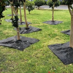 STYLEHEAVEN Weed Barrier Fabric Easy Setup Breathable Heavy Duty Thickened Gardening Mat 120cm image 2