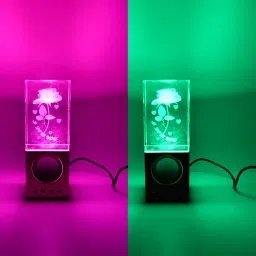 Hexalyn 3D Mix Design LED Light, Desk Decor (1 Pc/Mix Design/B Grade) image 4