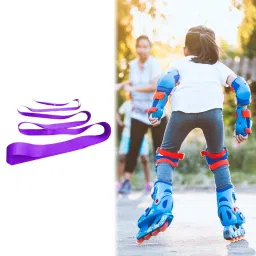 MERISHOPP Roller Skating Stretching Strap Ice Skating Strap for Indoor Exercise Sports Purple|Sporting Goods image 5
