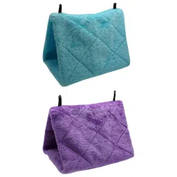 THE STYLE SUTRA® 6xParrot Bird Bed Winter Warm Bird Nest House for Parakeet Lovebird Cockatiel Light Blue S | Home & Garden | Yard, Garden & Outdoor Living | Bird & Wildlife Accessories | Birdhouses image 3