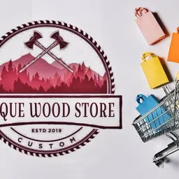 UNIQUE WOOD ART Royal Handcrafted Luxurious 3-Piece Carved Wooden Maharaja Sofa Set, Victorian Style, Beige Damask Upholstery – 3+1+1 Seater Antique Finish Living Room Furniture 5 Seater image 4