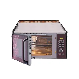 Lithara Printed Waterproof Microwave Oven Cover for BPL 25L BPLMW25CIG | Cam05 (Multicolor) image 3
