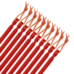 BNF® 10Pcs Professional Aluminum Alloy Outdoor Family Tent Stake Pegs Ground Nail Red|Sporting Goods | Outdoor Sports | Camping & Hiking | Tents & Canopies image 2