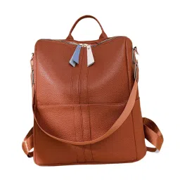 club bollywood BNF®Backpack Utility Modern Compact Casual PU Leather Purse for Gifts Rvs Go Out Brown|Clothing, Shoes & Accessories | Womens Handbags & Bags| Womens Handbags & Bags|1 Piece Backpack image 5