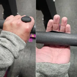 Weight Lifting Hand Grips,Gym Gloves for Boys and Girls with Strong Wrist Support,Anti-Slip Rubber Plam Protector for Deadlifting,Pull-ups,Dumbells,Strenth Training&Gym Workout Steps and Hooks image 3