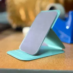 ONICORN Portable Folding Makeup Mirror – Ultra-Thin & Lightweight Travel Mirror | Compact 10.5 x 7 cm for Pocket, Purse, Camping, Home & Office (Green, Pack of 1) image 4