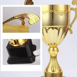 MERISHOPP Award Trophies Prizes Kids Small Trophies for Party Celebrations Event Props Gold S|Sporting Goods image 1