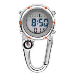 club bollywood Meadawgs® Digital Carabiner Watch Clip Uni Pocket Watch Luminous for Outdoor Sports Yellow|Sporting Goods | Outdoor Sports |Carabiners & Hardware|1 Piece Carabiner Watch image 3