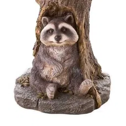 ATORSE Garden Bird Bath Bowl Raccoon Statue Figurine Park Housewarming Resin Feeder|Home & Garden|Yard, Garden & Outdoor Living|Bird & Wildlife Accessories|Birdbaths image 2