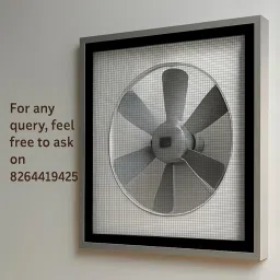 soul-neverends Bathroom Window net Cover,Protect from Mosquito and Other Insects (30X30CM) image 4