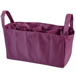 GUDMART Nappy Diaper Bag Mummy Baby Bag Organizer Container Light Pouch Wine Red image 2