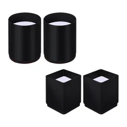 TRENDYNEST® 4 Furniture Risers Bed Riser Chair Leg Lifts Lifter Black 4x5cm | Home & Garden | Furniture | Beds & Mattresses | Bed & Waterbed Accessories image 3