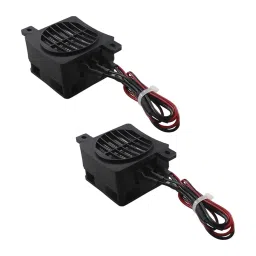 ATORSE 2X Heaters Fan Thermostatic Egg Incubator Heater PTC Fan Heater 24V 400W|Home & Garden|Home Improvement|Heating Cooling & Air|Space Heaters image 2