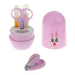 Bnf® 4pcs/Set Baby Nail Clippers Scissors Cutters Finger Manicure Purple Rabbit Baby | Bathing & Grooming | Health & Grooming image 4