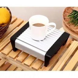Portable Food Warmer and Buffet Server Single Furnace Candle Aluminum Food Warmer Keep Tea/Coffee image 1