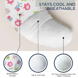 TOYSILO Adjustable Nursing & Breastfeeding Pillow for Baby – Multi-Use Feeding Support Cushion for Bottle Feeding, Tummy Time & Sitting – Soft Removable Cover Washable, 23x18x6.5 inch (Safari) image 5