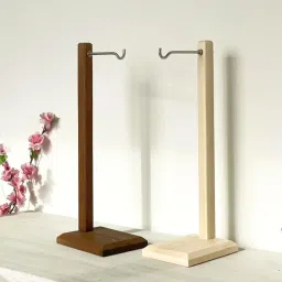 ECOMISTIQ® Wind Chime Stand Wood Pendant Display Stand for Countertop Dinner Table Home Brown|Home & Garden | Yard, Garden & Outdoor Living | Garden Décor| Wind Chimes image 1