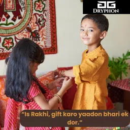 DRYPHON Combo 6 Pack Rakhi for Brother, Bhaiya, Bhai, Bhabhi | Premium Mauli Thread Rakhi Set with Roli Chawal Tilak Set | Rakhi Bracelet for Brother and Bhabhi with Tealight Candle for Aarti (RK601) image 5