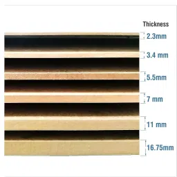 Sidanaz 12x12 Inch MDF Boards (Pack of 6) - 11mm Thick MDF Boards for Art and Craft image 4