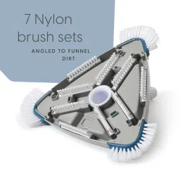 Milliard Deluxe Pool Vacuum Head/Weighted Triangle Shape/for Inground and Above Ground Swimming Pools image 5