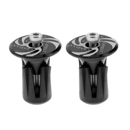 TRENDYNEST® 2Pcs Handlebar End Caps Handlebar Plugs for Road Bike Mountain Bike Black | Cycling | Bicycle Components & Parts | Handlebar Grips Tape & Pads image 4