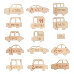 BNF 15Pcs Baby Monthly Milestone ds for Boys Girls Photography Props Baby | Baby | Keepsakes & Baby Announcements | Other Baby Keepsakes image 2