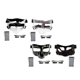 enakshi (label) Enakshi® Nose Guard for Broken Nose, Basketball Face Mask for Basketball Soccer Teens Clear Black|Sporting Goods | Team Sports | Basketball | Clothing, Shoes & Accessories | Protective Gear image 4