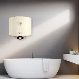 Venus Audra 6 Litres (Ivory) Storage Water Heater | Porcelain Enamelled Tank | 5-Star | ISI | Multi-Safety System Geyser 6 ltr capacity | Guarantee-7 Years on Inner Tank | High-Rise Compatible | 8 Bar image 4
