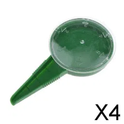 MYADDICTION 4xDial Seed Sower Planter Gardening Hand Held Flower Plant Seeder Green image 2