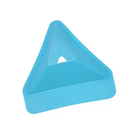 BNF®10Pcs Soccer Triangle Training Cones Garden Flexible Agility Soccer Training Blue|Sporting Goods | Team Sports |0 image 2
