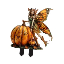 bnf® Garden Stake Decorative Fairy on Pumpkin Figurine for Walkway Garden Pathway Home & Garden | Yard, Garden & Outdoor Living | Garden D?©cor | Statues & Lawn Ornaments image 5