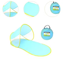 The Style Sutra Beach Sun Shade Sun Canopy Face Head Beach Shelter for Camping Summer Picnic Blue|Sporting Goods | Outdoor Sports | Camping & Hiking | Tents & Canopies image 4