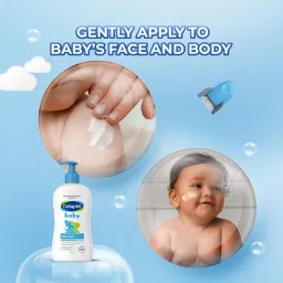 Cetaphil Baby Daily Lotion, Suitable for baby’s delicate skin, Shea Butter and Vit E, Dermatologist Tested and Pediatrician Recommended, 400 ml image 3